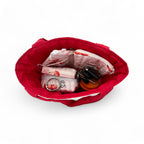 Cherry Blossom Quilted Tote Bag