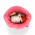 Chocolate Croissant Quilted Tote Bag