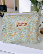 Watermelon Bloom Makeup Bag